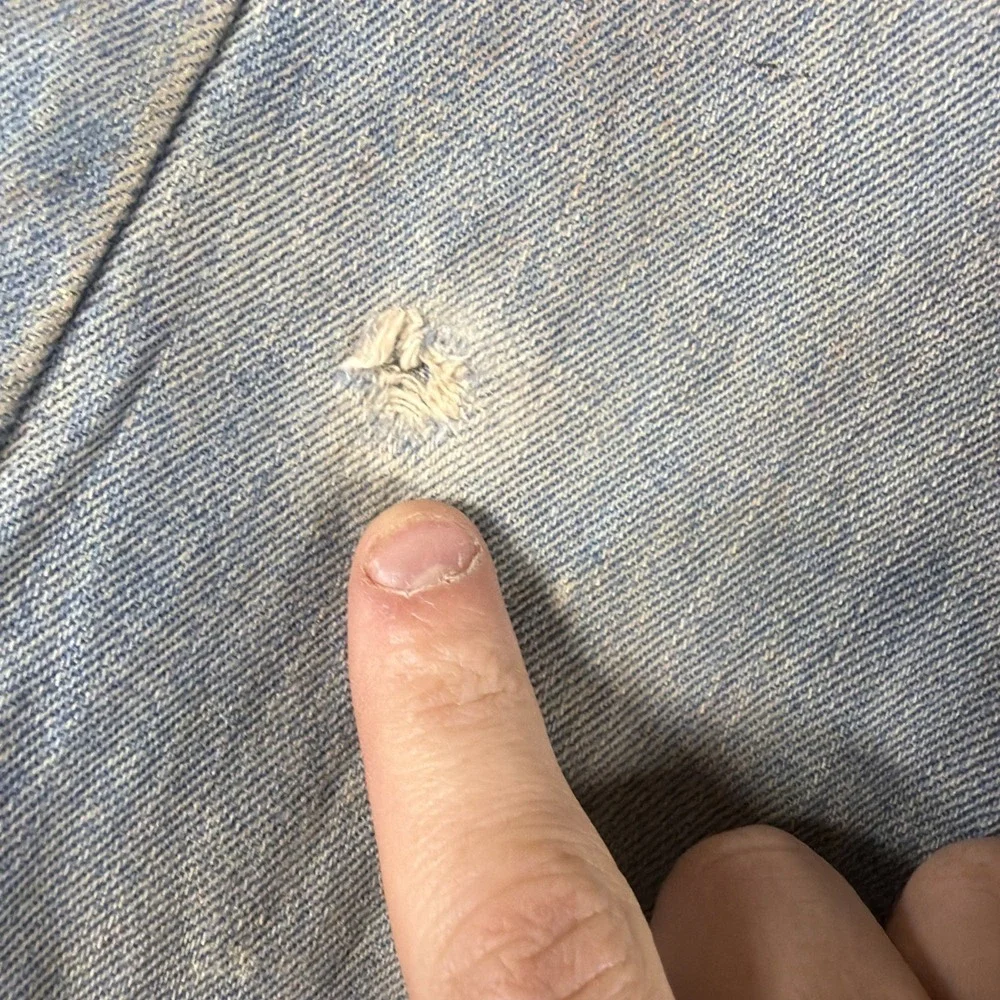 VTG Levis 581 Regular Straight Fit Red Tab‎ Denim Jeans W34 L36